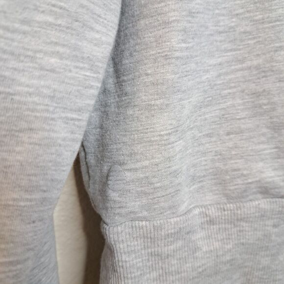 Z By Zella Women High Neck Hoodie Gray Soft With Pockets Size XS - Picture 9 of 10